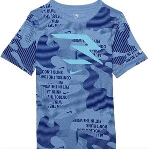 Nike 3BRAND Boys Training Camp Camo Tee
